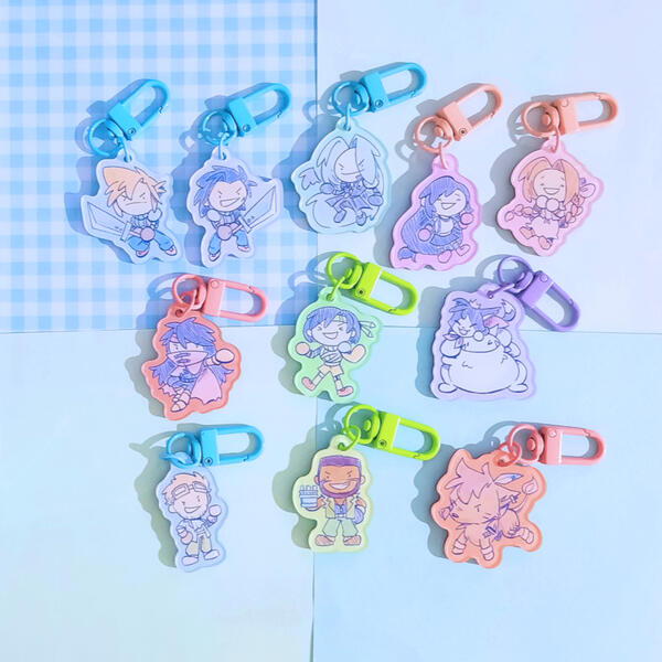FF7 Doodle Charms (1.5 inch) - $5, 3 for $12