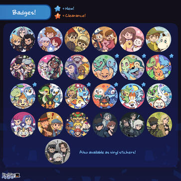 Button Badges $6 | 3 for $15