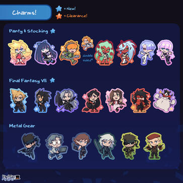 Large Acrylic Charms $15 | 2 for $25