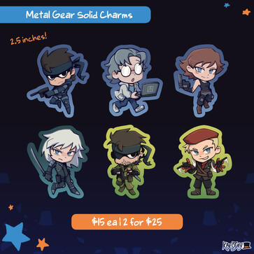 MGS Charms $15 | 2 for $25